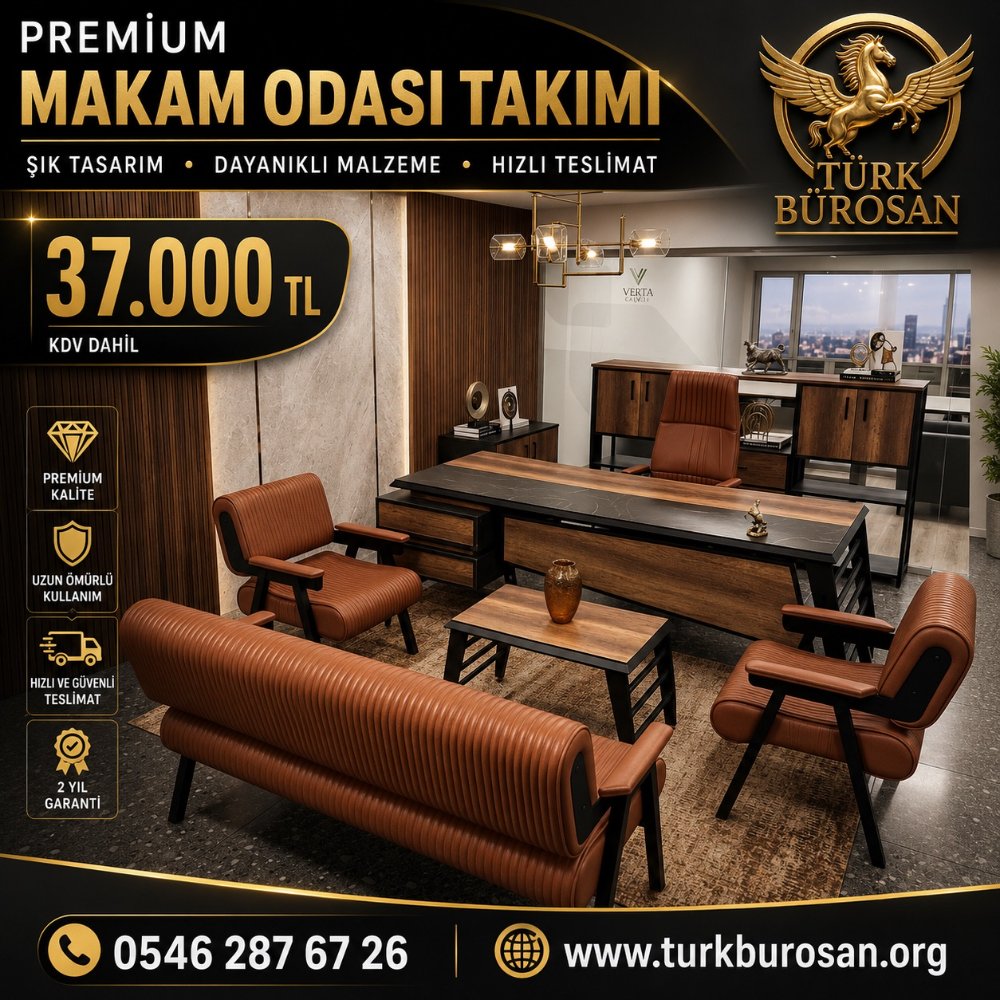 Premium Ofis Masa Takımı